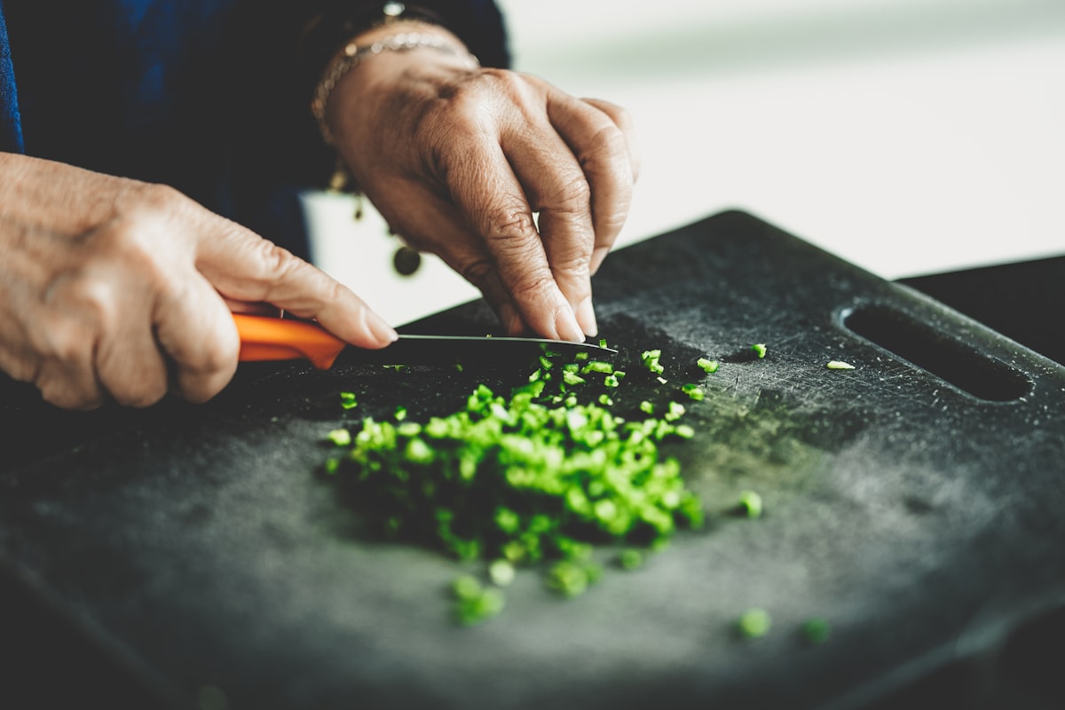 Family cooking together in a wellnessfocused kitchen